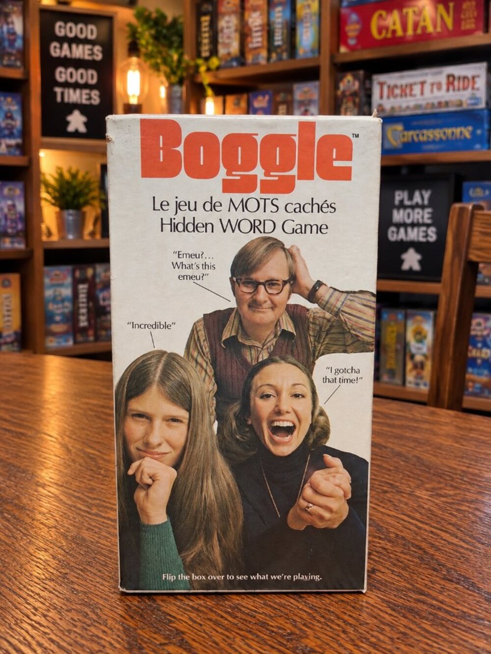 Vintage 1973 Bilingual Canadian Edition of Boggle by Parker ✨ Rare Retro Find! ✨